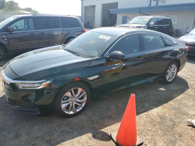 1HGCV1F11KA170645 - 2019 HONDA ACCORD LX BLACK photo 1