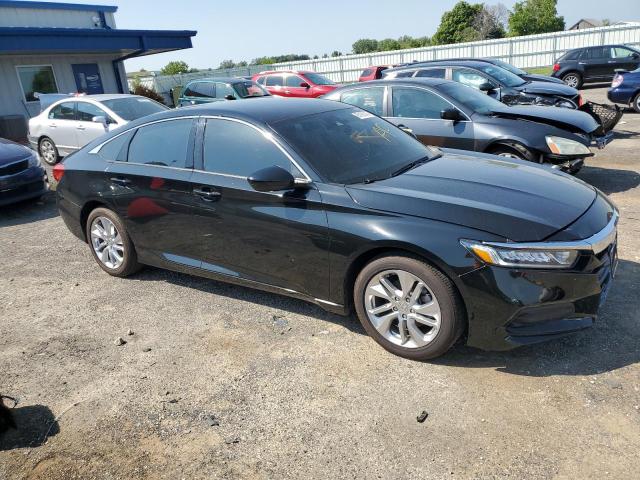 1HGCV1F11KA170645 - 2019 HONDA ACCORD LX BLACK photo 4