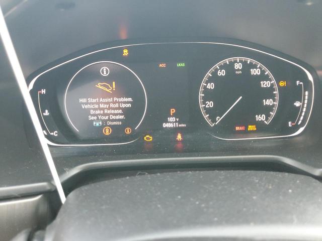 1HGCV1F11KA170645 - 2019 HONDA ACCORD LX BLACK photo 9