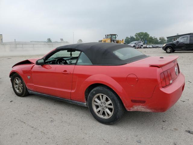 1ZVHT84N395118622 - 2009 FORD MUSTANG RED photo 2