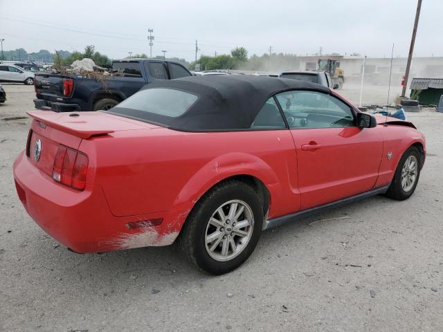 1ZVHT84N395118622 - 2009 FORD MUSTANG RED photo 3