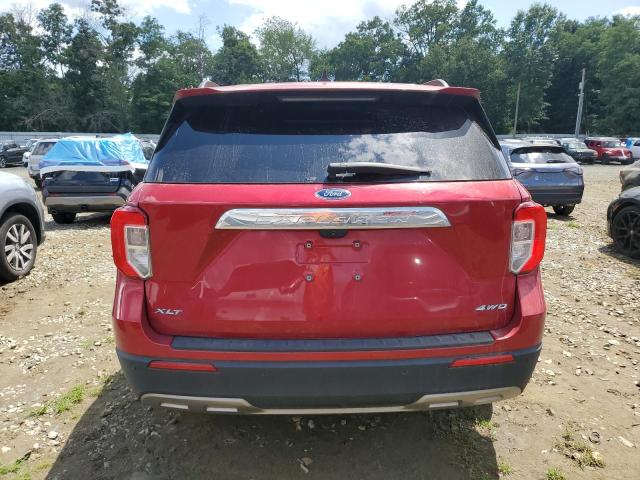 1FMSK8DH3NGA70216 - 2022 FORD EXPLORER XLT Czerwony zdjęcie 6