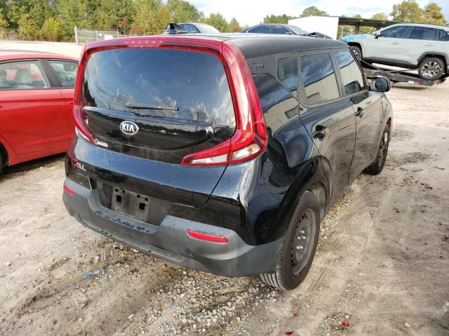 KNDJ23AU0L7119695 - 2020 KIA SOUL LX GRAY photo 4