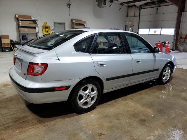 KMHDN56D36U182915 - 2006 HYUNDAI ELANTRA GLS SILVER photo 3