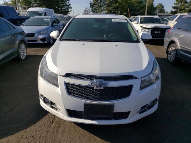 1G1PG5SB8E7210231 - 2014 CHEVROLET CRUZE LTZ WHITE photo 5