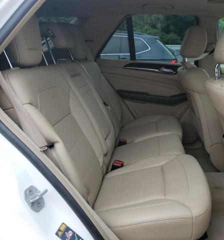 4JGDA5HB1FA450224 - 2015 MERCEDES-BENZ ML 350 4MATIC WHITE photo 11
