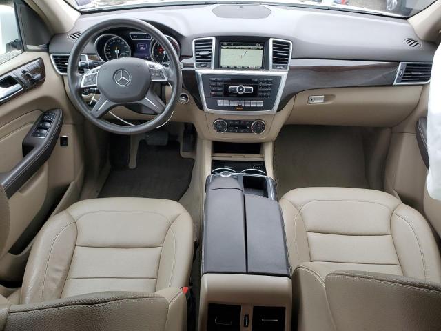 4JGDA5HB1FA450224 - 2015 MERCEDES-BENZ ML 350 4MATIC WHITE photo 8