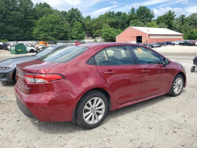 JTDBCMFE8PJ000262 - 2023 TOYOTA COROLLA LE RED photo 3