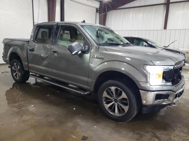 1FTEW1E46KKF12388 - 2019 FORD F150 SUPERCREW GRAY photo 4