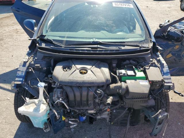 KMHDH4AE1DU009098 - 2013 HYUNDAI ELANTRA GLS BLUE photo 11