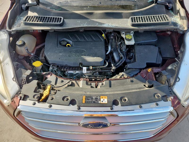 1FMCU0GD7JUB27652 - 2018 FORD ESCAPE SE BURGUNDY photo 11