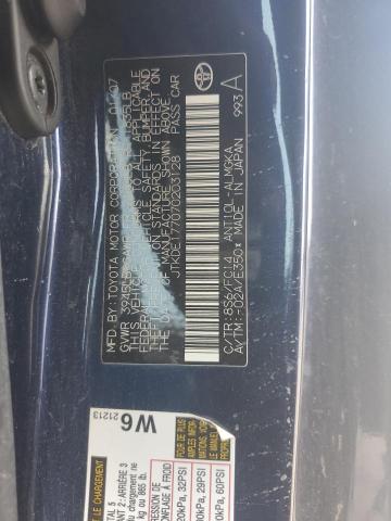 JTKDE177070203128 - 2007 TOYOTA SCION TC 蓝色 照片 12