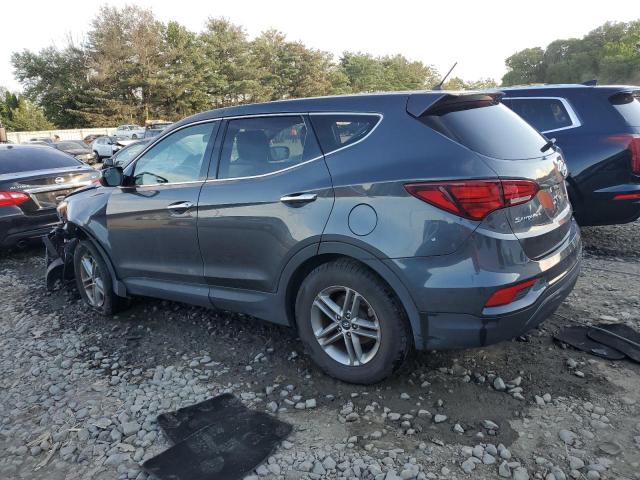 5XYZTDLBXJG546447 - 2018 HYUNDAI SANTA FE S BLACK photo 2