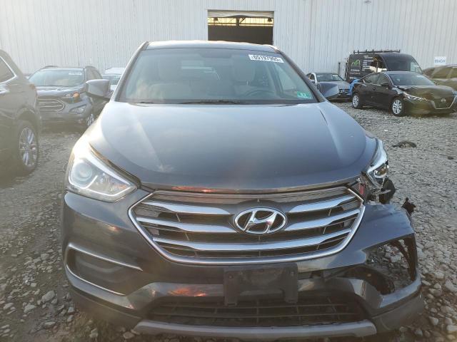 5XYZTDLBXJG546447 - 2018 HYUNDAI SANTA FE S BLACK photo 5