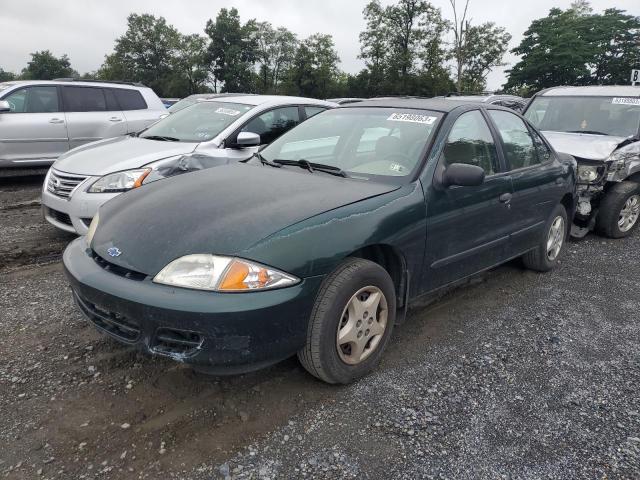 1G1JC524527223551 - 2002 CHEVROLET CAVALIER BASE GREEN photo 1