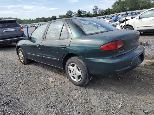 1G1JC524527223551 - 2002 CHEVROLET CAVALIER BASE GREEN photo 2