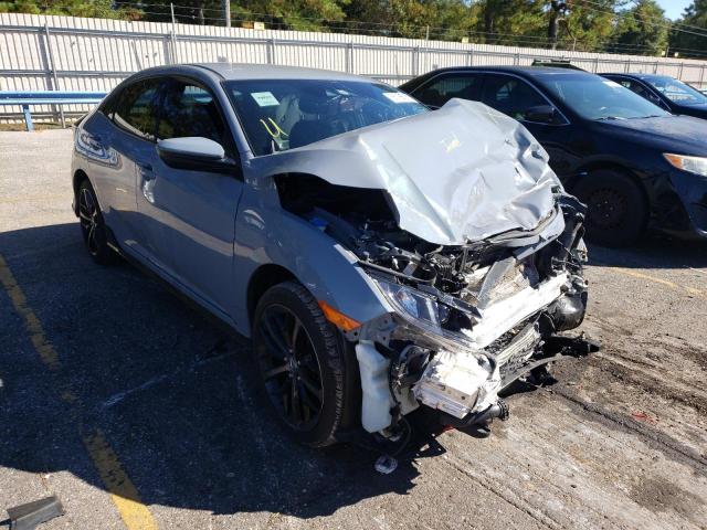 SHHFK7H47MU214915 - 2021 HONDA CIVIC SPORT GRAY photo 1