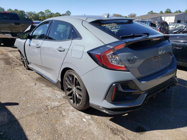 SHHFK7H47MU214915 - 2021 HONDA CIVIC SPORT GRAY photo 3