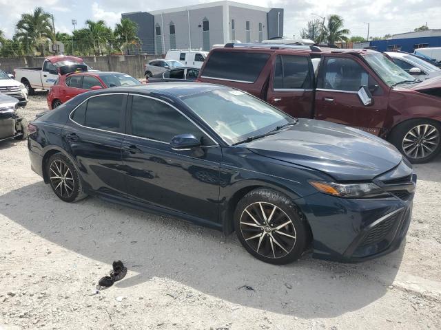 4T1T11AK4MU437882 - 2021 TOYOTA CAMRY SE 黑色 照片 4