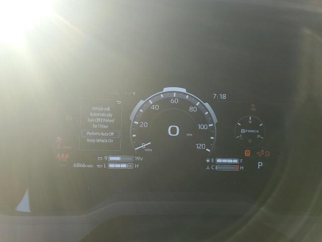 5TFMA5DB9PX073960 - 2023 TOYOTA TUNDRA CREWMAX PLATINUM Schwarz Foto 9