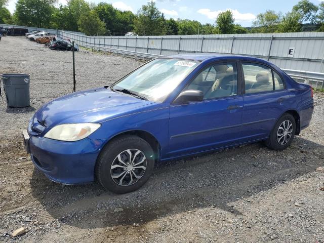 1HGES16385L000780 - 2005 HONDA CIVIC DX VP Mavi foto 1