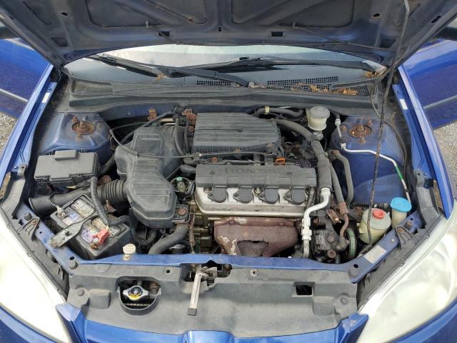 1HGES16385L000780 - 2005 HONDA CIVIC DX VP Mavi foto 11