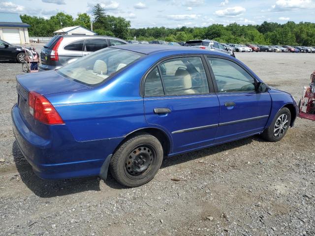 1HGES16385L000780 - 2005 HONDA CIVIC DX VP Mavi foto 3