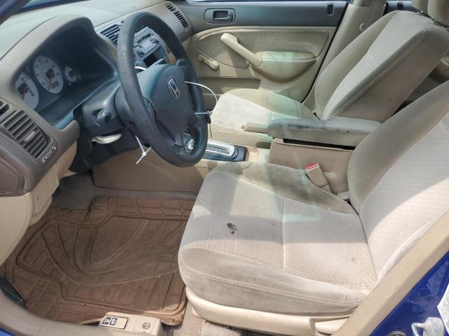 1HGES16385L000780 - 2005 HONDA CIVIC DX VP Mavi foto 7