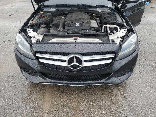 WDDWF4KB5GR142788 - 2016 MERCEDES-BENZ C 300 4MATIC BLACK photo 11
