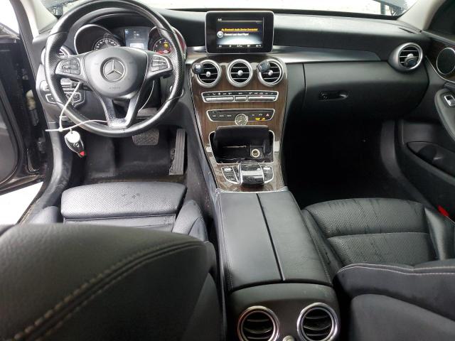 WDDWF4KB5GR142788 - 2016 MERCEDES-BENZ C 300 4MATIC BLACK photo 8