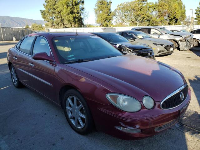 2G4WE567X51244422 - 2005 BUICK LACROSSE CXS BURGUNDY photo 1