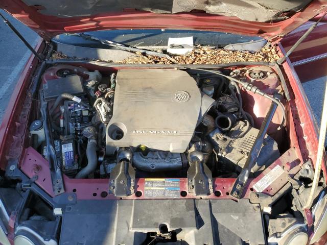2G4WE567X51244422 - 2005 BUICK LACROSSE CXS BURGUNDY photo 7