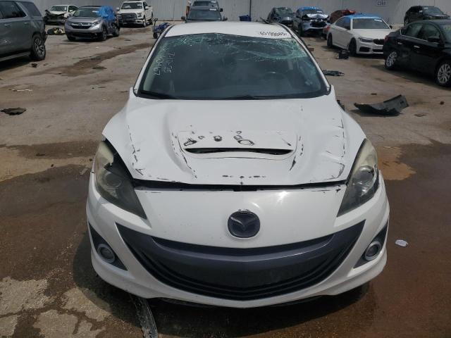 JM1BL1L49D1725746 - 2013 MAZDA SPEED 3 Білий фото 5