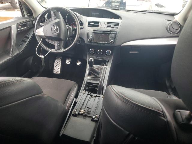 JM1BL1L49D1725746 - 2013 MAZDA SPEED 3 Білий фото 8