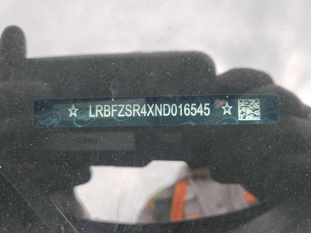 LRBFZSR4XND016545 - 2022 BUICK ENVISION AVENIR Púrpura foto 13