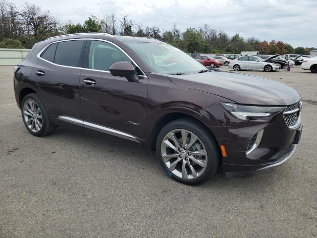 LRBFZSR4XND016545 - 2022 BUICK ENVISION AVENIR Púrpura foto 4