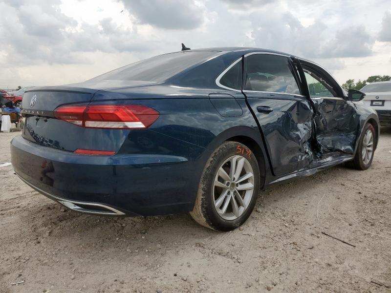 1VWSA7A34LC021568 - 2020 VOLKSWAGEN PASSAT SE Mavi foto 3