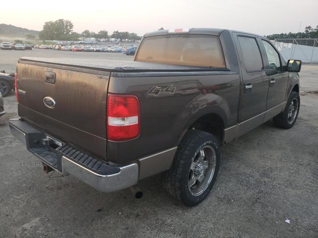 1FTPW14545FA31345 - 2005 FORD F150 SUPERCREW GRAY photo 3