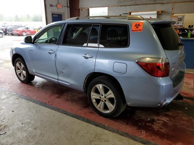 JTEES43A782030233 - 2008 TOYOTA HIGHLANDER SPORT BLUE photo 2