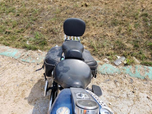 1HD1BWB176Y057764 - 2006 HARLEY-DAVIDSON FLSTCI BLUE photo 6