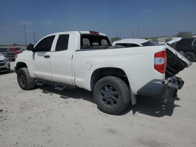 5TFRM5F17FX085525 - 2015 TOYOTA TUNDRA DOUBLE CAB SR/SR5 WHITE photo 2