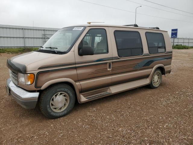 1FDEE14H5THA94231 - 1996 FORD ECONOLINE E150 VAN BROWN photo 1