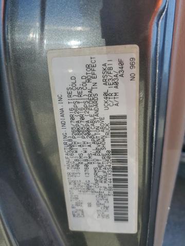 5TBBT441X3S435080 - 2003 TOYOTA TUNDRA ACCESS CAB SR5 GRAY photo 12