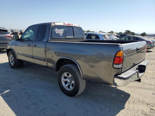 5TBBT441X3S435080 - 2003 TOYOTA TUNDRA ACCESS CAB SR5 GRAY photo 2