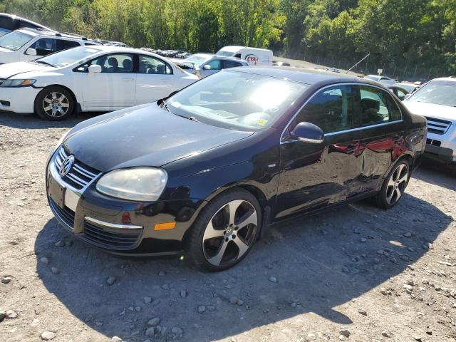 3VWEG71KX7M130074 - 2007 VOLKSWAGEN JETTA WOLFSBURG BLACK photo 1