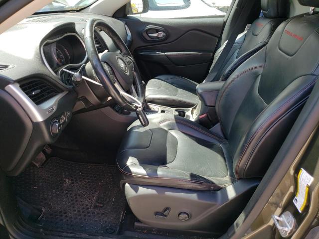 1C4PJMBS3FW703731 - 2015 JEEP CHEROKEE TRAILHAWK GREEN photo 7