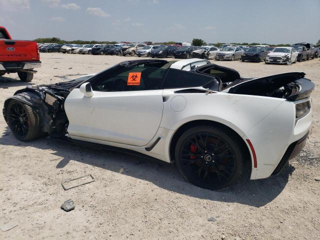 1G1YU2D68F5603199 - 2015 CHEVROLET CORVETTE Z06 3LZ WHITE photo 2