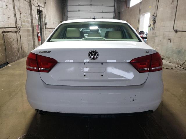 1VWBH7A35CC097098 - 2012 VOLKSWAGEN PASSAT SE Blanc photo 6