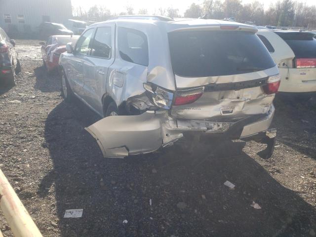 1D4RE4GG8BC677434 - 2011 DODGE DURANGO CREW SILVER photo 3