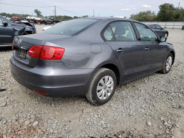 3VW2K7AJ2CM310751 - 2012 VOLKSWAGEN JETTA BASE 灰色 照片 3